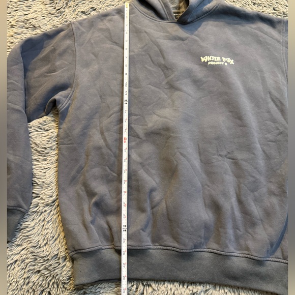 White Fox Project 5 Oversized Hoodie Size L/XL - Picture 6 of 8
